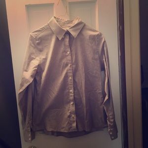 Banana Republic Button down shirt - 8P - lavender